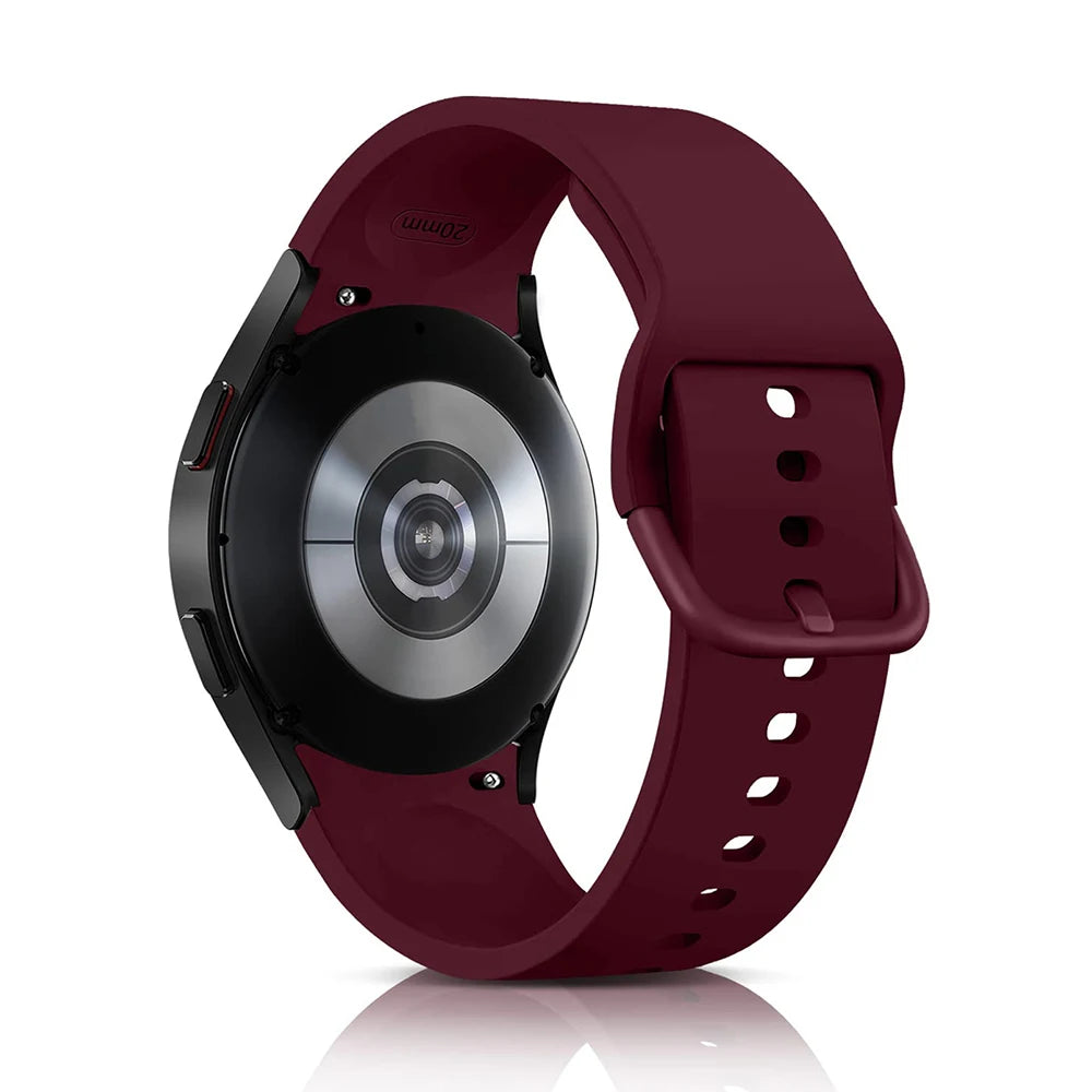 Bracelet en Silicone pour Samsung Galaxy Watch 7 6 5 4 44mm 40mm pro 45mm Sport 20mm Bracelet de montre Galaxy Watch6 Classic 43mm 47mm
