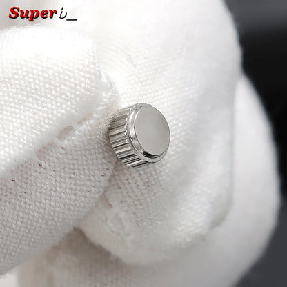Couronnes de montre étanches de remplacement, 100/300 pièces, outils de réparation assortis avec boîte, accessoires de montre argent et or pour horloger