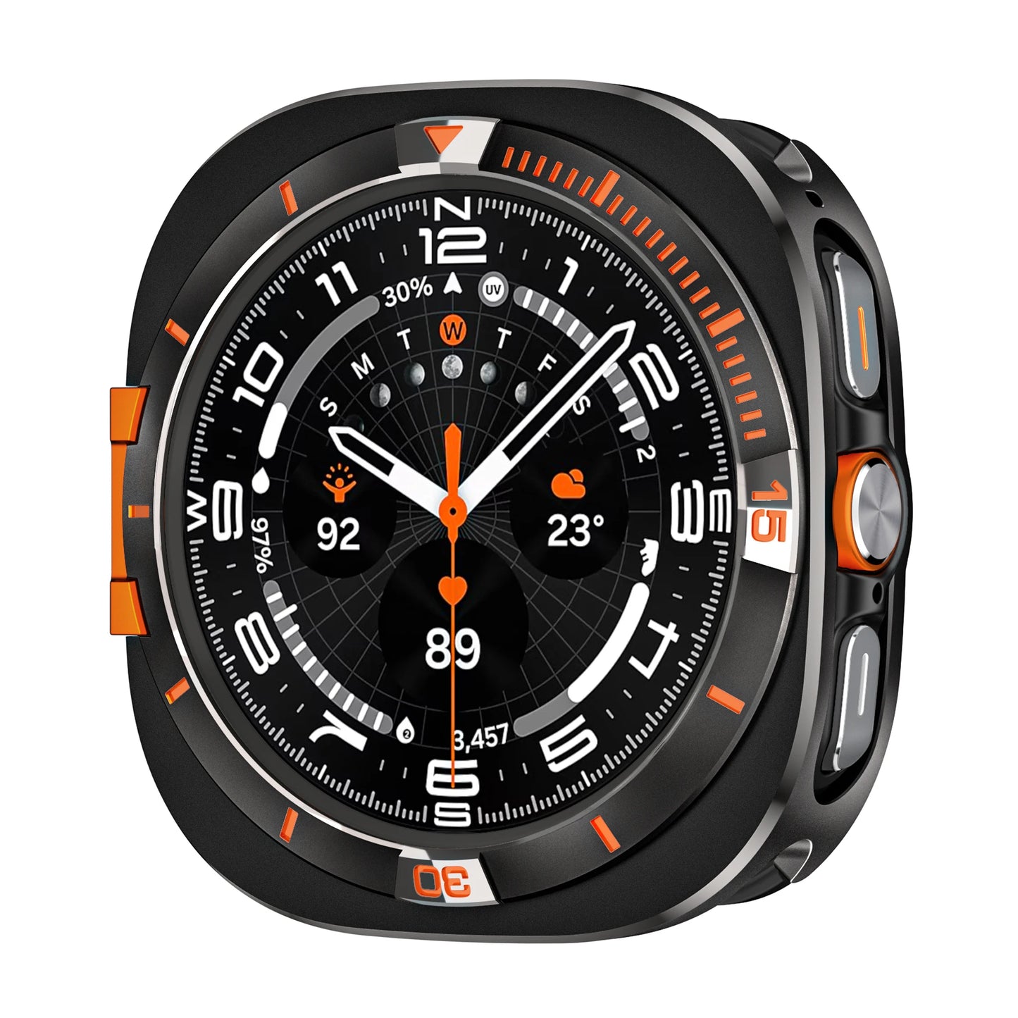Étui de protection en alliage d'aluminium pour Samsung Galaxy Watch Ultra 8 47mm, accessoires de protection d'écran pour SAMSUNG ULTRA 2025