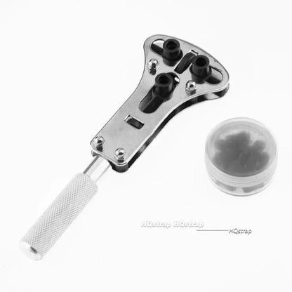 Outils de réparation d'horloger réglables, clé de retrait arrière de vis, ouvre-boîtier arrière de montre, outil de couverture ouverte à trois mâchoires