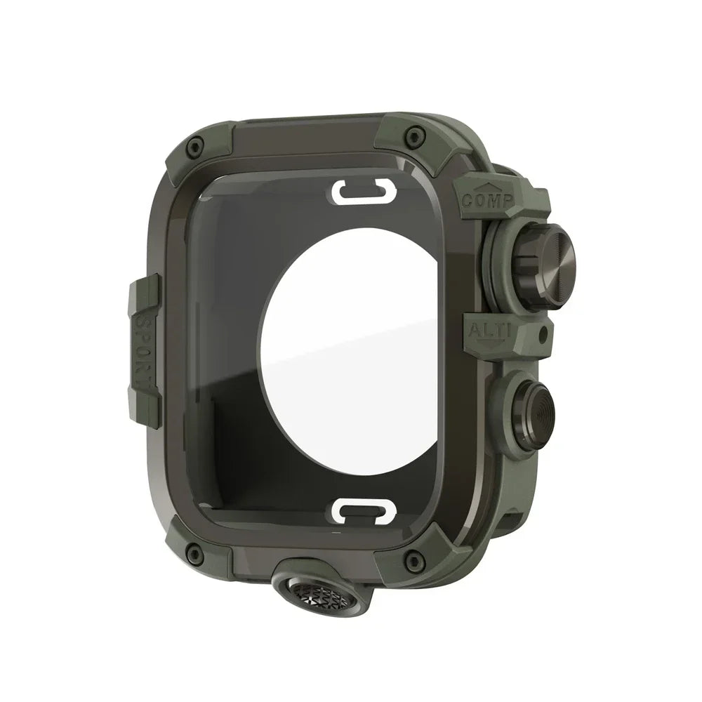 Custodia in lega di alluminio per Apple Watch Series 9 8 7 45 mm per iWatch 654SE 44 mm