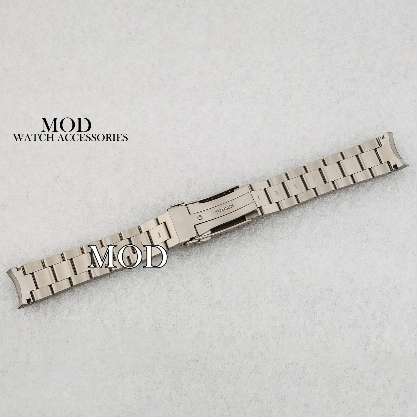 20MM Full Titanium Watch Bracelet for SUB GMT, High Quality Watch Accessories, MOD Watch Replacements, Titanium Watch Strap