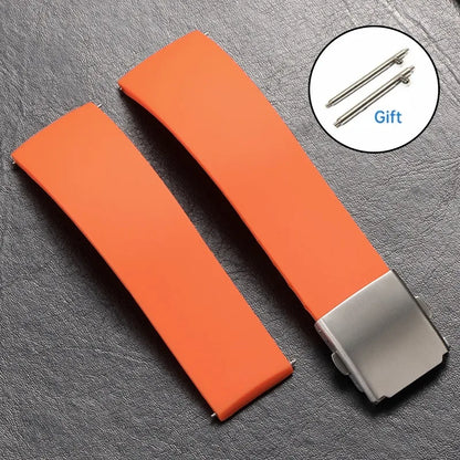 Cinturino in silicone morbido per Huawei GT3/4/5 da 18 mm, 20 mm, 22 mm, 24 mm, per uomo e donna, cinturino a sgancio rapido, cinturino universale in gomma