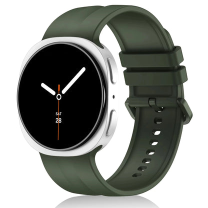 Original Silicone Strap for Samsung Galaxy Watch 9 8 44mm 40mm, Correa Band for Galaxy Watch 9 8 Classic 46mm, Accessories