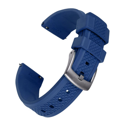 Bracelets de montre FKM de qualité supérieure, 20mm 22mm, à dégagement rapide, en caoutchouc fluoré, nouveau Design, unisexe, ceintures de plongée étanches