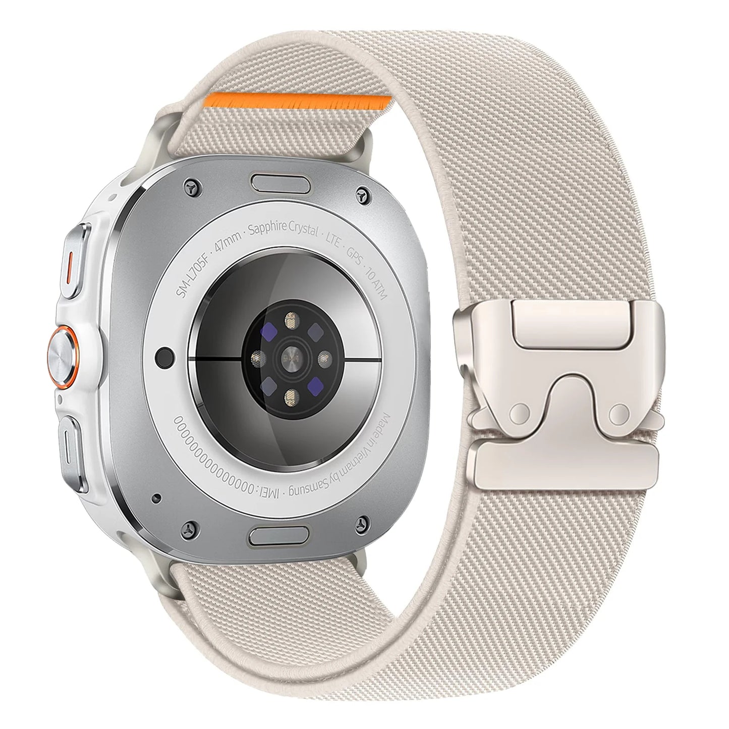 Sport Nylon Strap for Samsung Galaxy Watch Ultra 2025 47mm, Accessories for Galaxy Watch Ultra2 47mm Strap