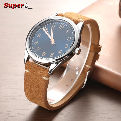 Bracelet de montre Vintage en cuir suédé, bracelet de montre en cuir de veau à dégagement rapide, 14/16/18/19/20/21/22mm, bracelet de remplacement avec boucle ardillon
