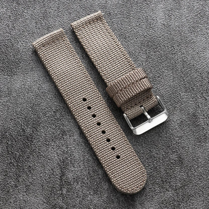 Quick-release canvas watch strap, made of nylon, 18mm, 20mm, 22mm, 24mm, for men and women, replacement straps for smartwatch accessories