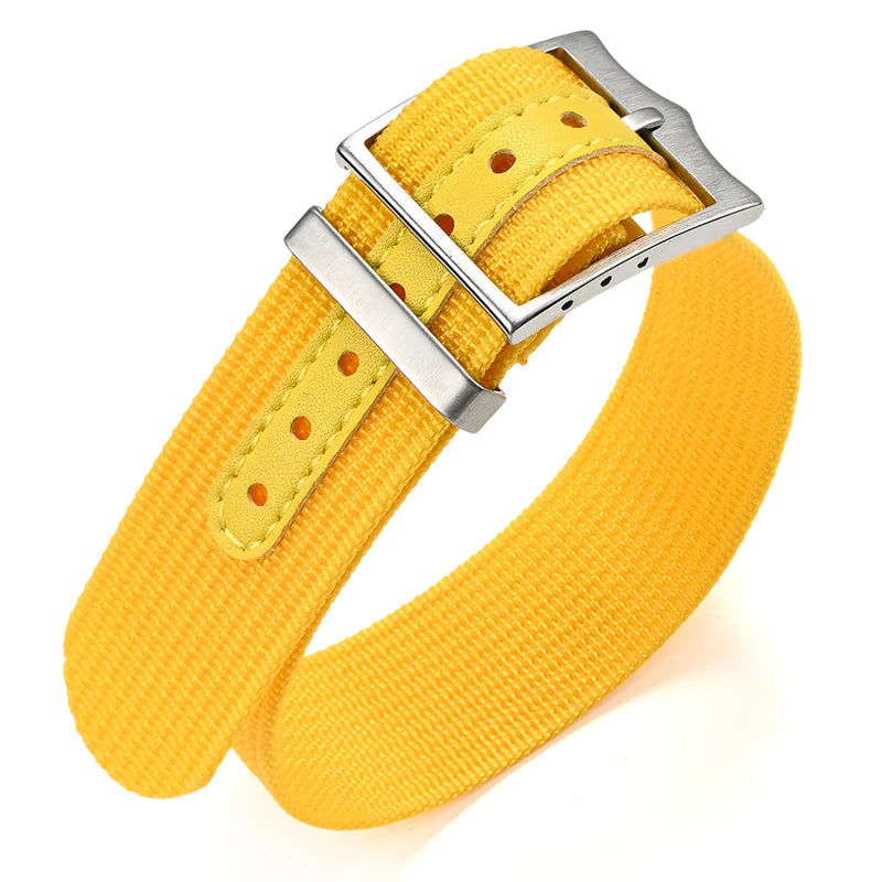 Bracelet de Sport universel en tissu Nylon, 20/22mm, étanche, militaire, pour Seiko Omega, accessoires de Bracelet de montre de l'armée, sans rayures
