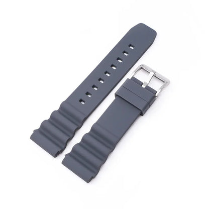 Bracelet de montre en Silicone, 20mm 22mm, pour Rolex SUBMARINER, étanche, pour plongée, Seiko SKX007 SRP777J1, Bracelet de sport pour citoyen