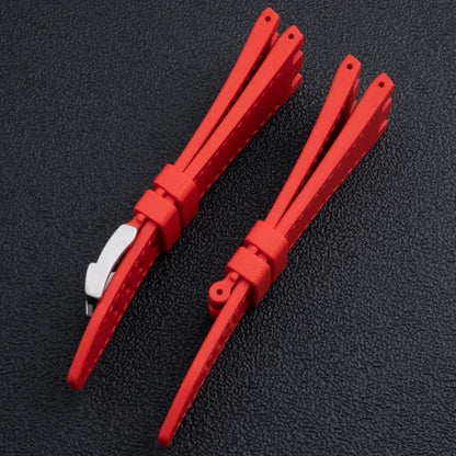 Nouveaux accessoires de montre pour Audemars Belt Piguet, bracelet AP bicolore en silicone liquide souple avec boucle à ardillon, montre-bracelet 28mm 26470