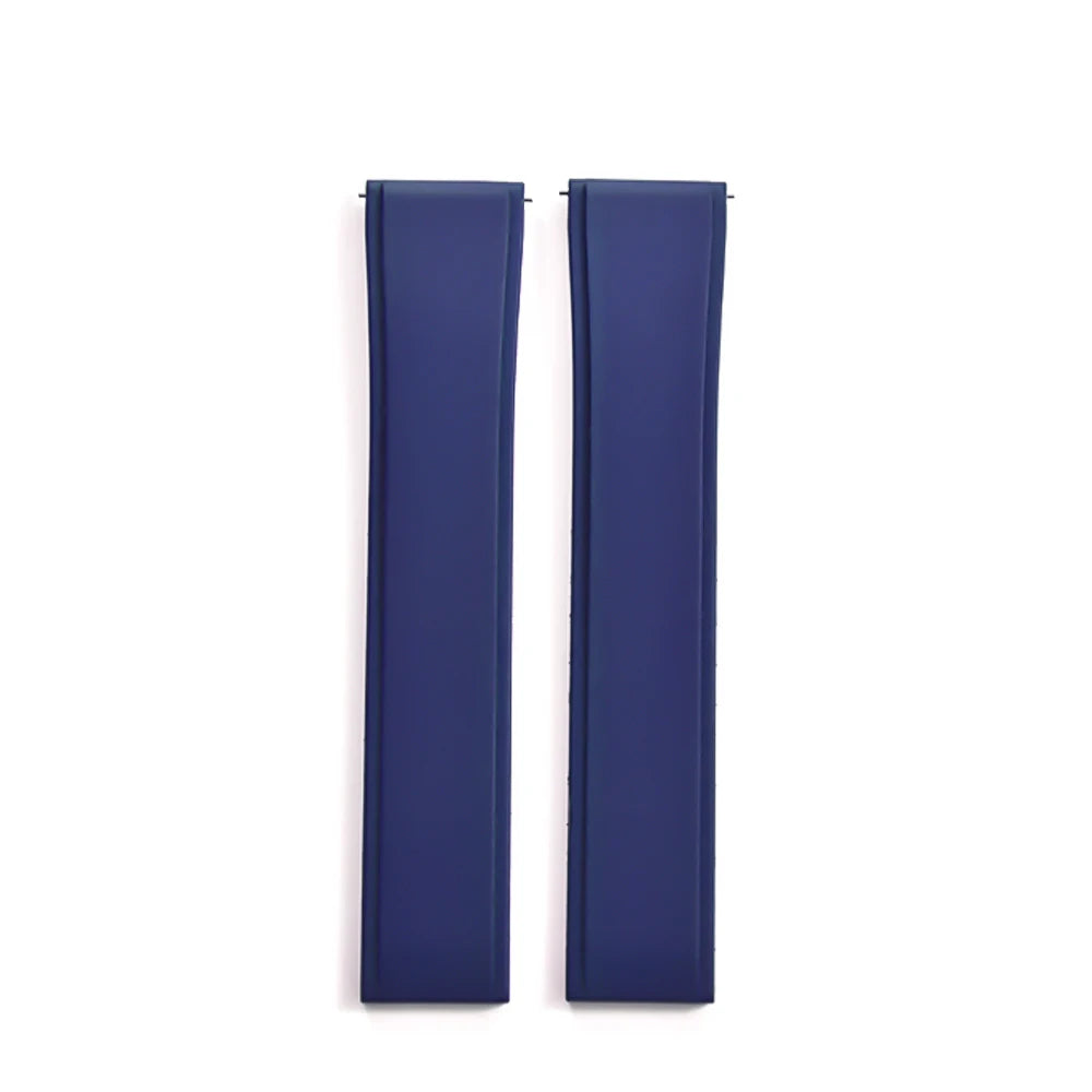 CTS FKM High Quality Fluoro Rubber Quick Release Watch Straps Soft 19/20/21/22mm for Dive Watch Unisex Cut to Size