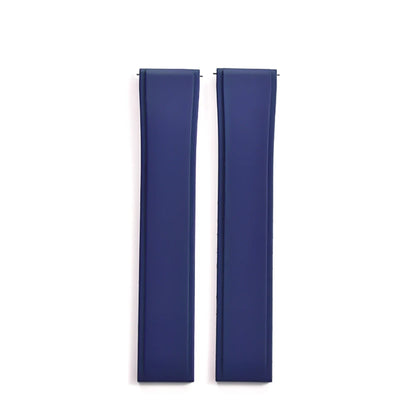 CTS FKM High Quality Fluoro Rubber Quick Release Watch Straps Soft 19/20/21/22mm for Dive Watch Unisex Cut to Size