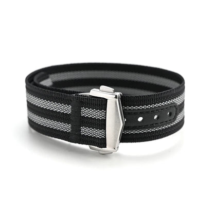 Bracelet de montre otan en toile de Nylon de qualité supérieure pour Omega X Swatch MoonSwatch, fermoir pliant Seamaster 300 007, Bracelet universel de 20mm