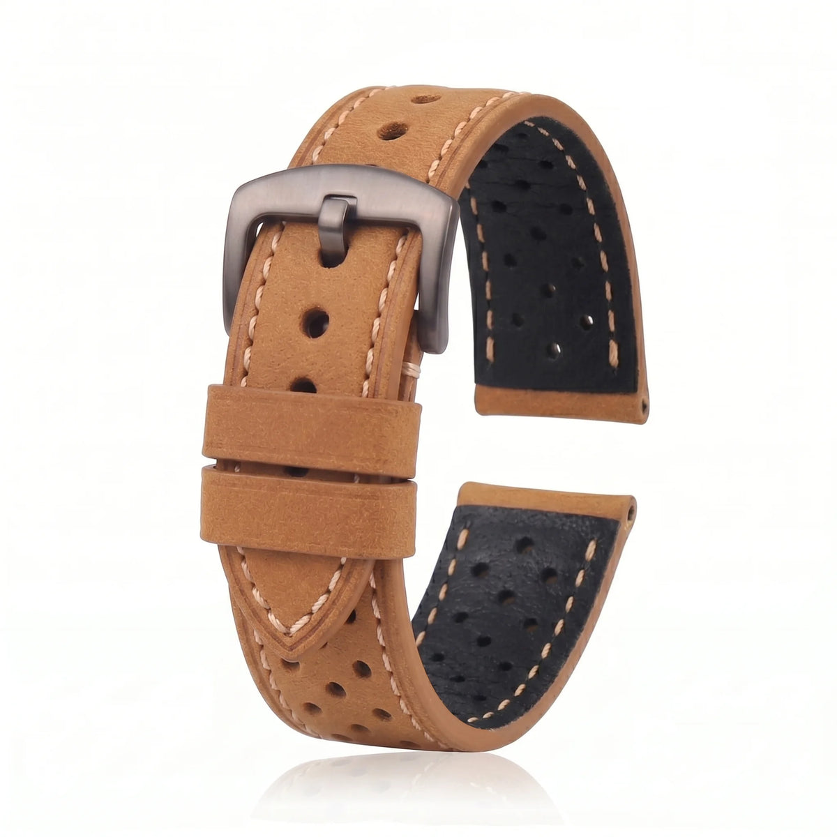 Correas de reloj de cuero auténtico, vintage, 20 mm 22 mm, para Samsung Galaxy Watch 46 mm