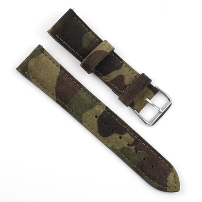 Onthelevel-Bracelet de montre en daim, pièce de rechange, 18mm 20mm 22mm 24mm