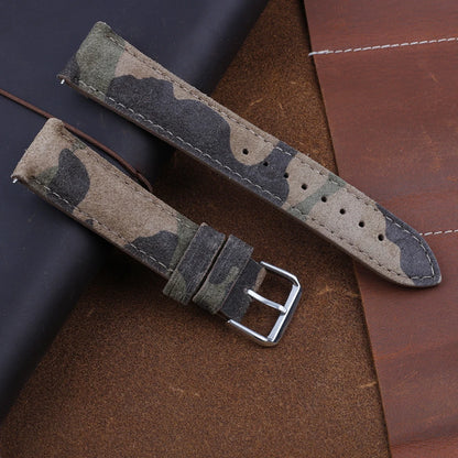 Onthelevel-Bracelet de montre en daim, pièce de rechange, 18mm 20mm 22mm 24mm