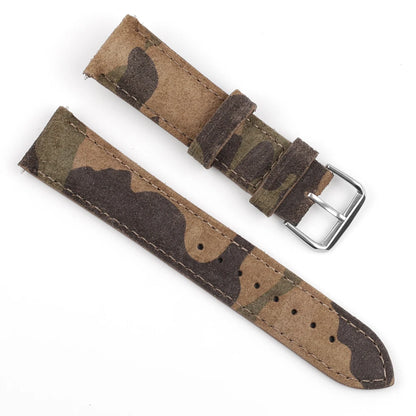 Onthelevel-Bracelet de montre en daim, pièce de rechange, 18mm 20mm 22mm 24mm