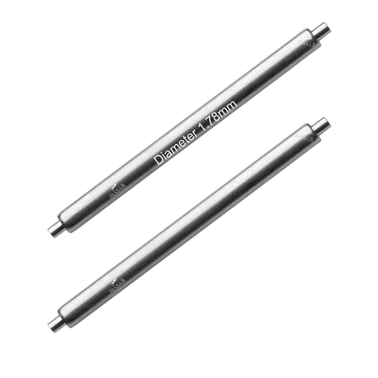 Masar 18mm à 24mm XSS Ø 1,78mm - Barres à ressort pour bracelet de montre - 0,8mm - Inox 316L - 2 pcs