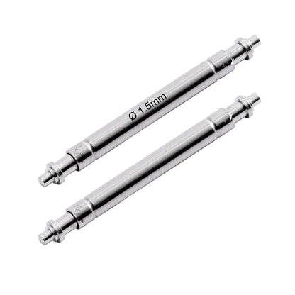Masar XST Ø 1,5mm - Barrettes à ressort pour bracelet de montre - Inox 316L - 0,9mm - 2 pcs