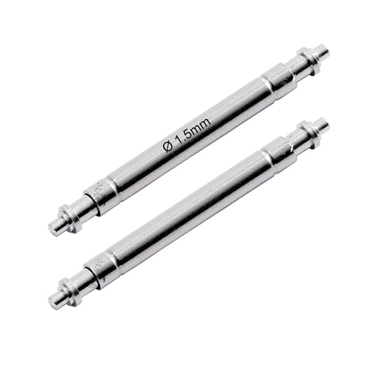 Masar XST Ø 1,5mm - Barrettes à ressort pour bracelet de montre - Inox 316L - 0,9mm - 2 pcs