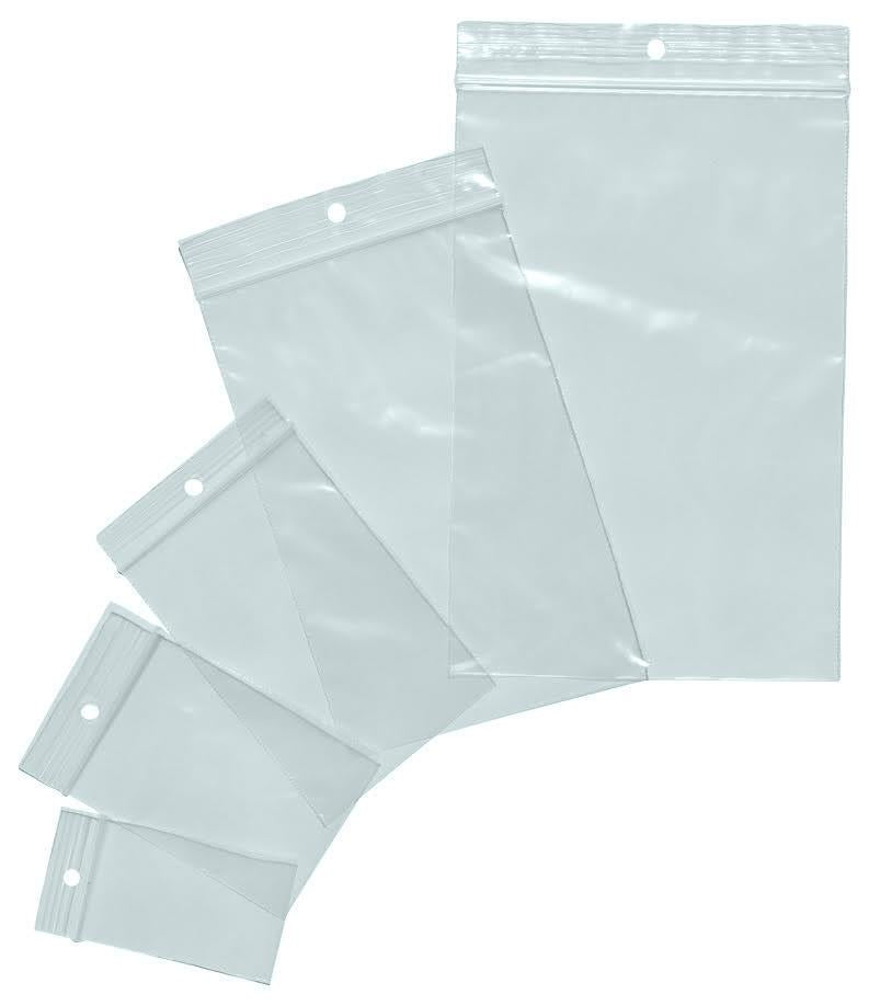 Masar Sachet Zip 60µ – Transparent (Lot de 50, 100, ou 1000 Pcs)