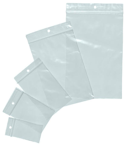 Masar Sachet Zip 60µ – Transparent (Lot de 50, 100, ou 1000 Pcs)