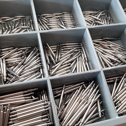 Pompes à Ressort pour bracelet montre Ø 1,5mm - Inox 304 - lot 25 Pcs