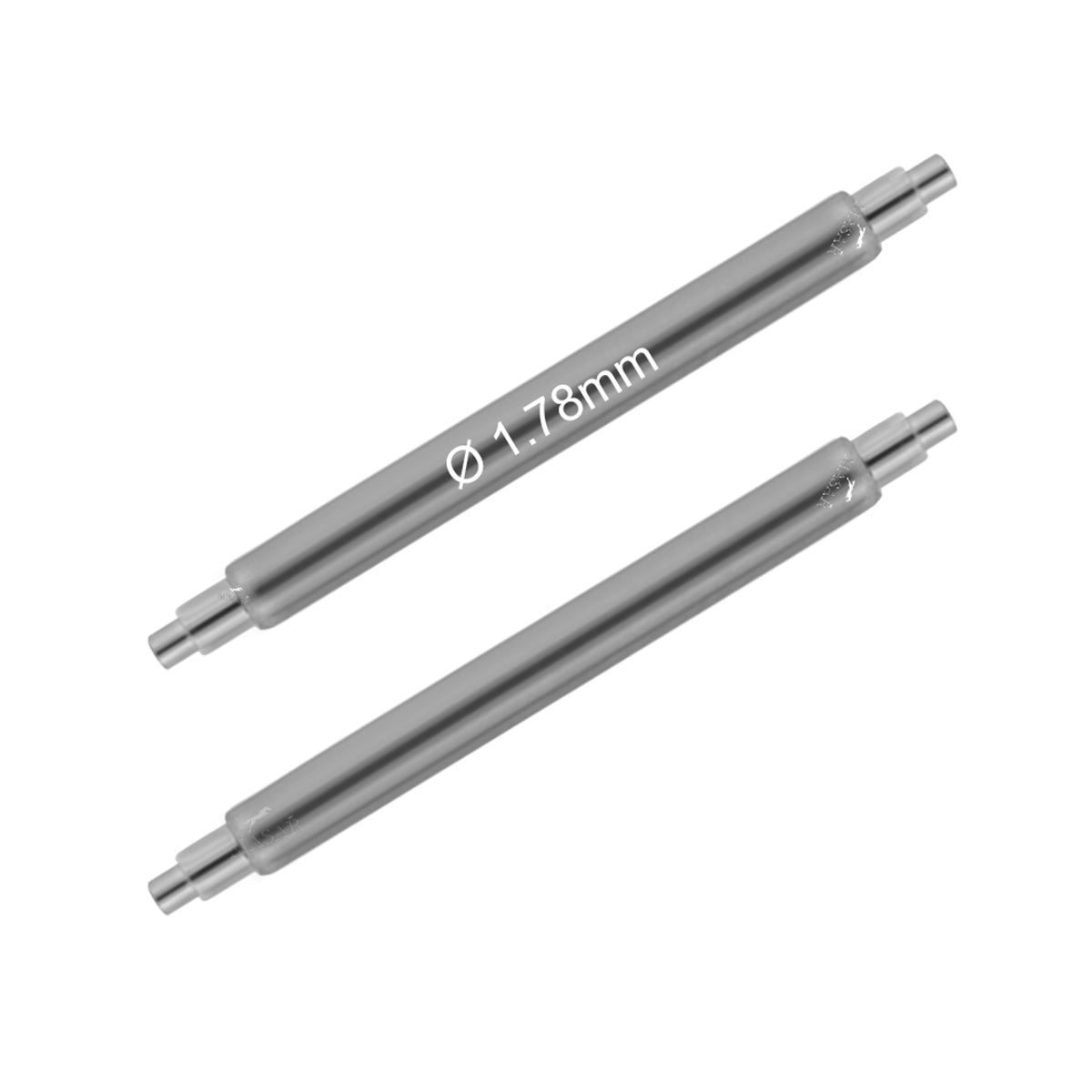 Masar Barrettes à ressort XDS Ø 1,78mm pour bracelet de montre - Inox 316L - 0,8mm - 2 pcs