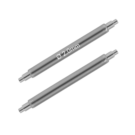 Masar Spring Bar Pin for Diver Watch 18mm to 24mm XDS Ø 2.0mm - Stainless Steel 316L - 1.1mm - Set of 2 pcs