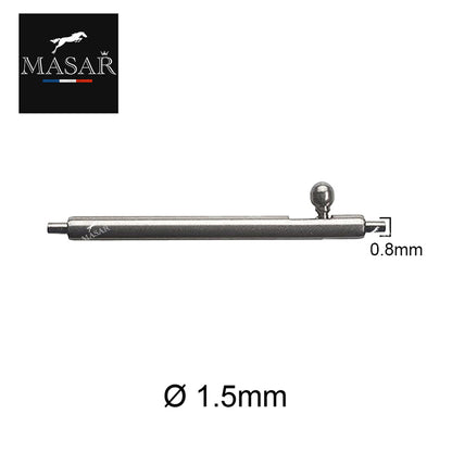 Masar Barrette Ergot pour Bracelet de Montre – Libération Rapide à Levier - Lot de 2