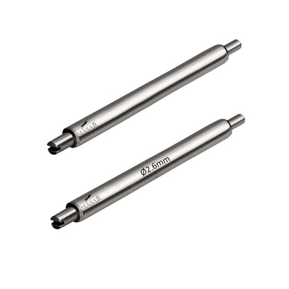 Perni, Barrette a Molla Compatibile Panerai per Cinturino – Ø 2,6 mm – Inox 316L – 2 Pcs