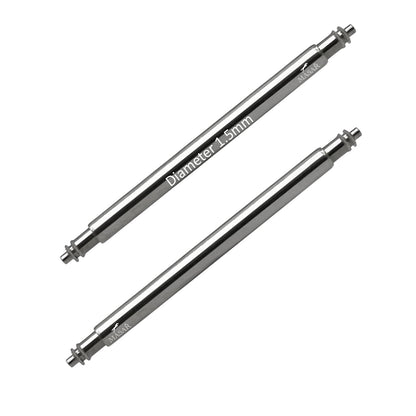 SLX Ø 1,5 mm - Pasadores compatibles con Rolex - Acero inoxidable 316L - 2 uds
