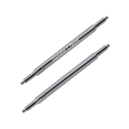 UDS Ø 1,78mm - Perni a molla per cinturino dell'orologio - Inox - Universali - 0,8mm - 2 pz