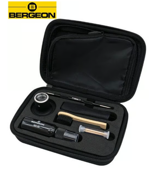 Bergeon 7821-TK3 - Kit d'entretien de voyage pour horlogers