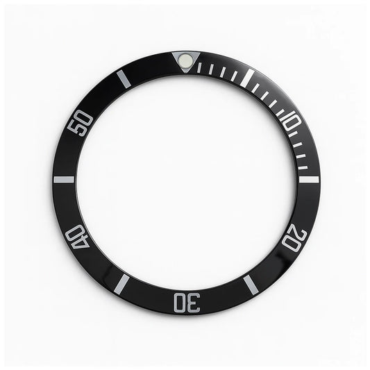 Insert de lunette pour montre - Pour Rolex / Tudor - Ø 36,6mm x Ø 29,7mm