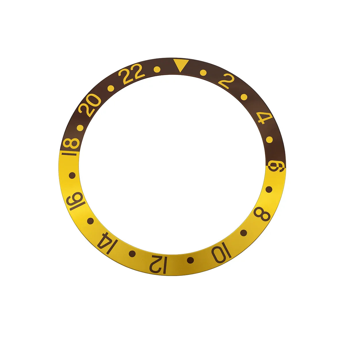Insert de lunette pour montre - Pour Rolex / Tudor - Ø 37,7mm x Ø30,6mm