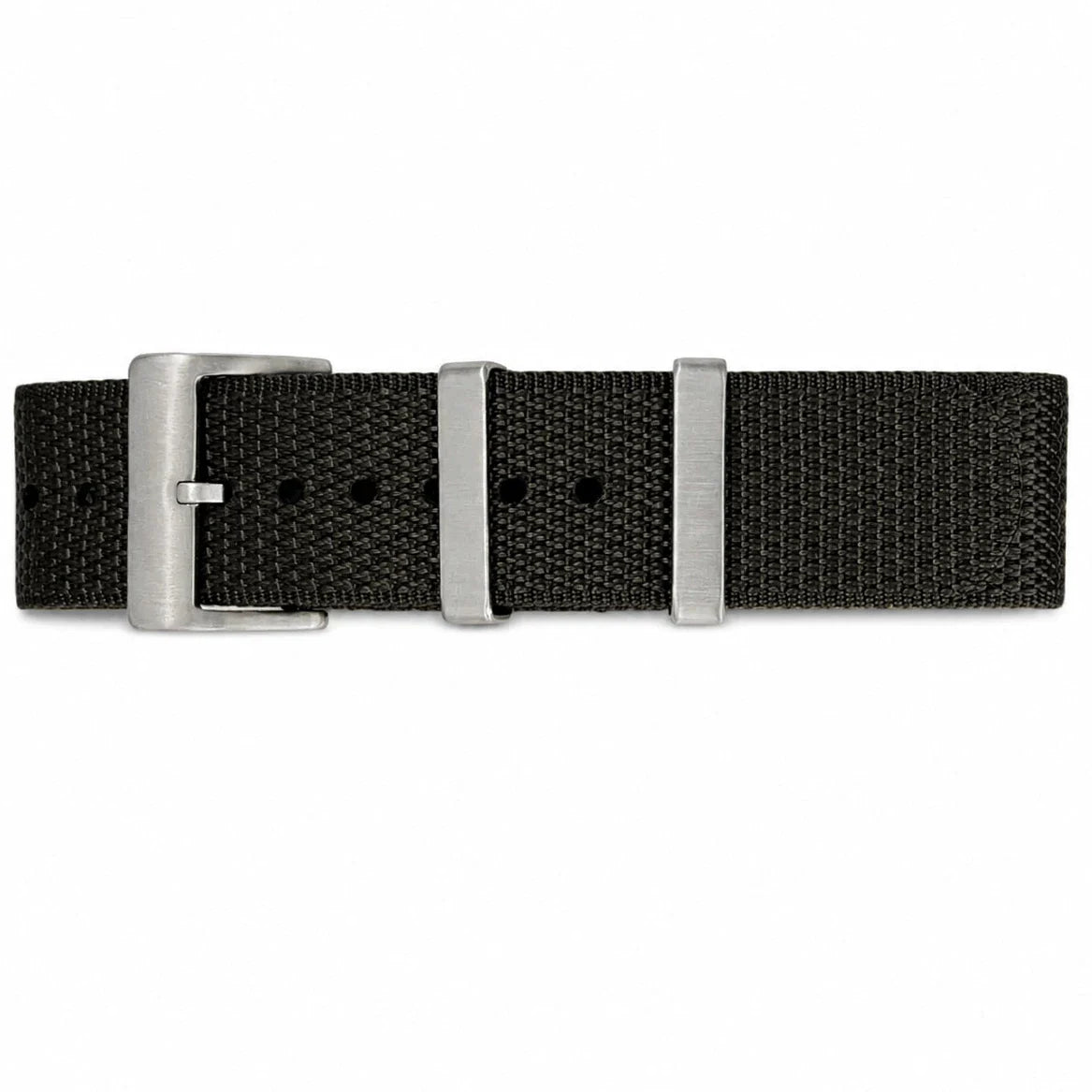 Masar Bracelet Nato Noir - Nylon 1,6mm / 28,5cm