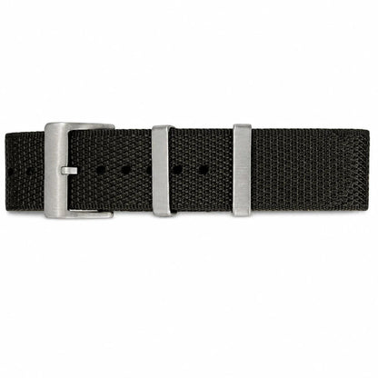Masar Bracelet Nato Noir - Nylon 1,6mm / 28,5cm