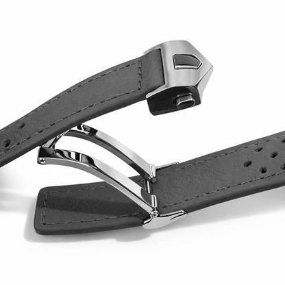 Masar Boucle Déployante de Bracelet Montre sans trous Max ≤ 2,60mm – Acier Inox Brossé – Épaisseur Bracelet ≤ 2,60mm – 1 Pc