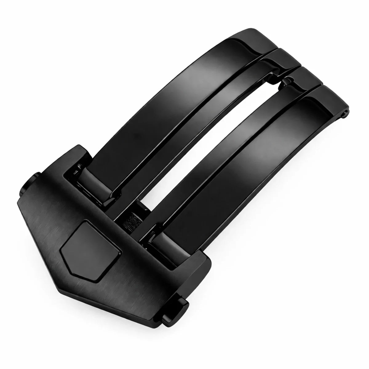 Masar Boucle Déployante de Bracelet Montre sans trous Max ≤ 2,60mm – Acier Inox Brossé – Épaisseur Bracelet ≤ 2,60mm – 1 Pc