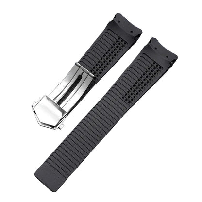 Bracelet de montre silicone pour Tag Heuer Aquaracer