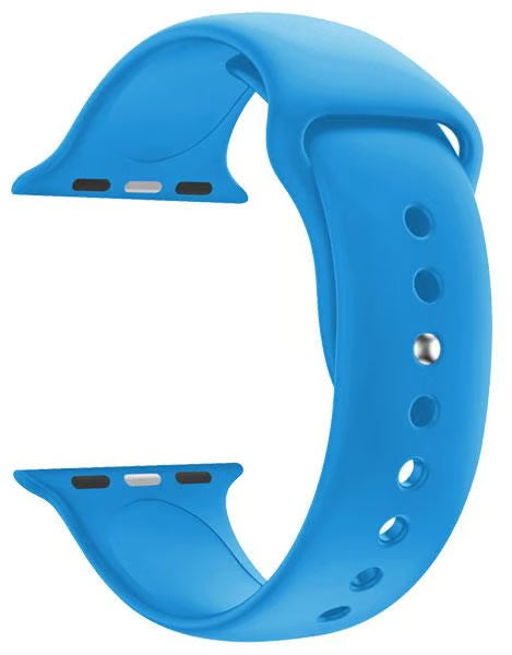 Silicone Watch Band for Apple Watch - Blue