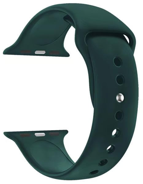 Silicone Watch Band Strap for Apple Watch - Dark Green