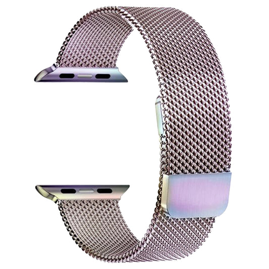 Bracelet milanais compatible Apple watch iwatch band - Maille Milanaise Double magnétique - Essence
