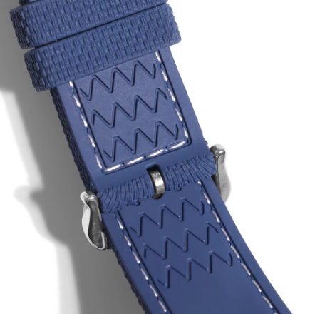 Bracelet de montre Rapide Premium - caoutchouc FKM - Motif Tissu - Universel