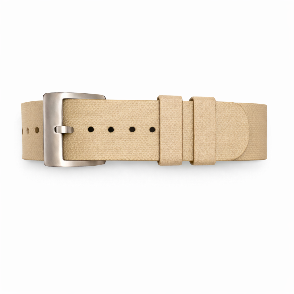 Cinturino per orologio NATO in gomma Aero - Micro-testurizzato - 24,5 cm