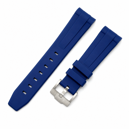 21mm FKM Rubber Strap compatible with Rolex Submariner 41mm - Premium