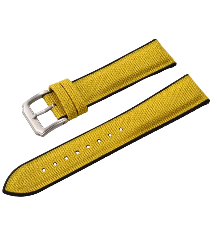 Bracelet de montre en tissu à voile et Silicone, à dégagement rapide - Universel