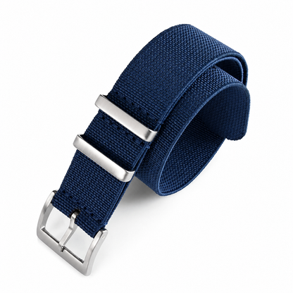 Masar Bracelet NATO Parachute en Nylon Élastique - 28cm - Ultra Premium